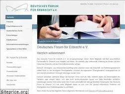 Sites similar to erbrechtsforum.de