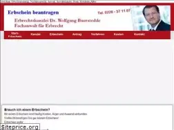 Sites similar to erbschein-antrag.de