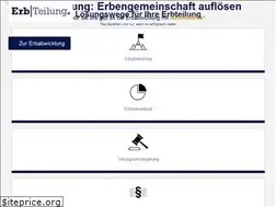 Sites similar to erbteilung.de