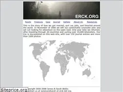 Sites similar to erck.org