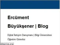 Sites similar to ercument.org