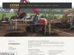 Sites similar to erdarbeiten-kaiser.de