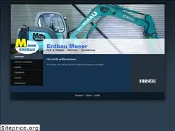 Sites similar to erdbau-moser.de
