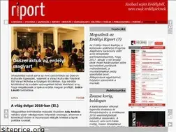 Sites similar to erdelyiriport.ro
