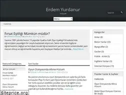 Sites similar to erdemyurdanur.com