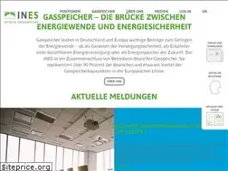 Sites similar to erdgasspeicher.de