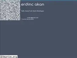 Sites similar to erdincakan.com