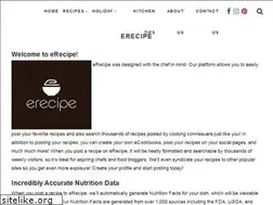 Sites similar to erecipe.com