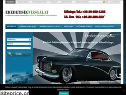 Sites similar to eredetvizsga10ker.hu
