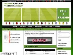 Sites similar to eredivisiepoultje.nl