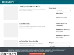 Sites similar to erekmimpi.blogspot.com