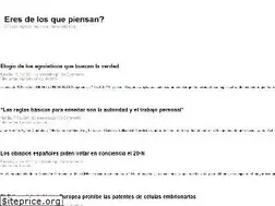 Sites similar to eresdelosquepiensan.org