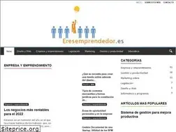 Sites similar to eresemprendedor.es