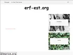 Sites similar to erf-est.org