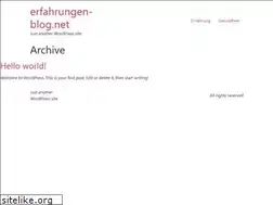 Sites similar to erfahrungen-blog.net