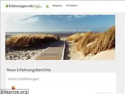 Sites similar to erfahrungen-mit.org