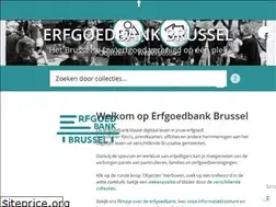 Sites similar to erfgoedbankbrussel.be