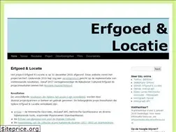 Sites similar to erfgoedenlocatie.nl