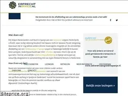Sites similar to erfrechtinspanje.nl