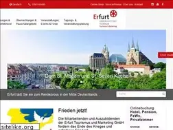 Sites similar to erfurt-tourist-info.de