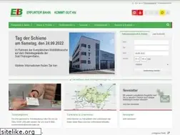 Sites similar to erfurter-bahn.de