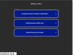 Sites similar to ergal.org