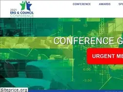 Sites similar to ergcouncilconference.com