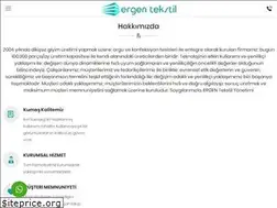 Sites similar to ergentekstil.com