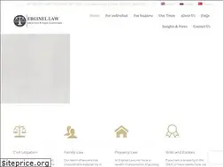 Sites similar to erginellaw.com
