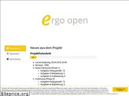 Sites similar to ergo-open.de