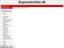 Sites similar to ergometertider.dk