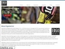 Sites similar to ergometrics.org