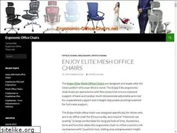 Sites similar to ergonomicofficechair.net