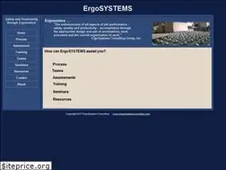 Sites similar to ergosystemsconsulting.com
