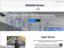 Sites similar to ergson.com