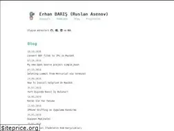 Sites similar to erhanbaris.com