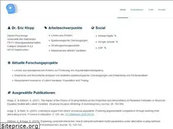 Sites similar to eric-klopp.de
