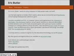 Sites similar to ericbutler.net