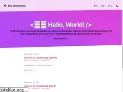 Sites similar to ericclemmons.com
