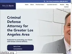 Sites similar to ericdaviscriminallaw.com