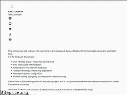 Sites similar to ericfurspan.com