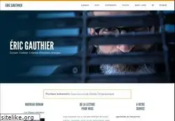 Sites similar to ericgauthier.net