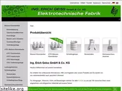 Sites similar to erichgeiss.de
