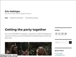 Sites similar to ericholsinger.com