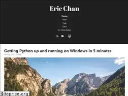 Sites similar to erickhchan.com