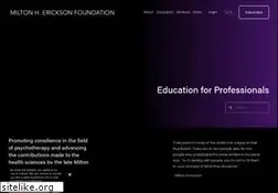 Sites similar to erickson-foundation.org