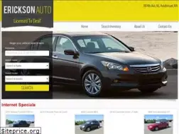 Sites similar to ericksonautohutch.com