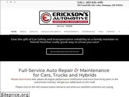 Sites similar to ericksonsautomotive.com