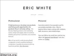 Sites similar to ericmwhite.com