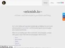 Sites similar to ericnish.io